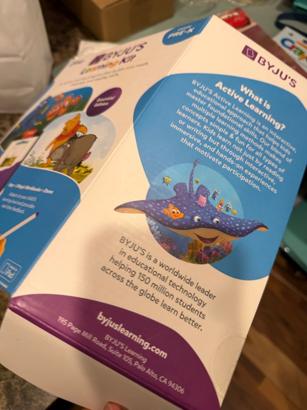 Disney BYJU’s Workbooks Pre-K Kids Learning Work books and crayons - Picture 5 of 5